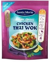 Āzijas garšviela vistas gaļas vok ēdienam 30G, Santa Maria