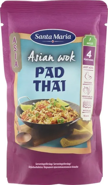 Āzijas vok mērce Phad Thai 150g, Santa Maria