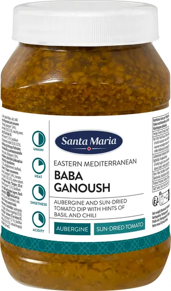 Baba ganuš mērce 980g, Santa Maria