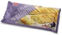 Franču bagete ar ķiploku sviestu saldēta 350g 2gb