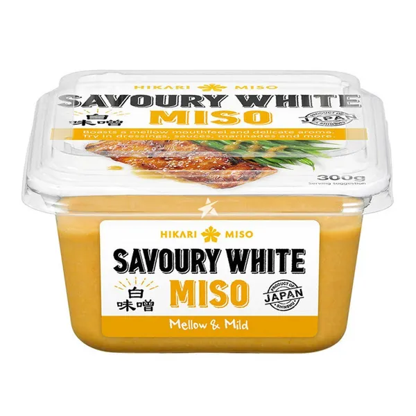 Baltā miso pasta HIKARI, nogatavināta, 300g