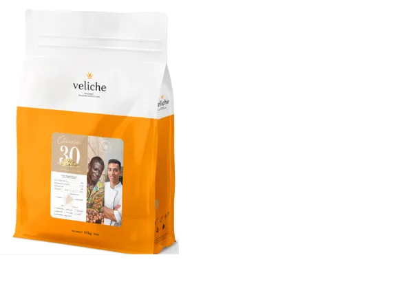 Baltā šokolāde VELICHE, 30%, 10kg
