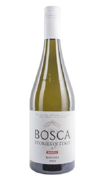 Baltvīns BOSCA Malvasia Emilia IGT, pussalds, 11,5%, 0.75l