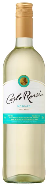 Baltvīns CARLO ROSSI Moscato, salds, 9,5%, 0.75l