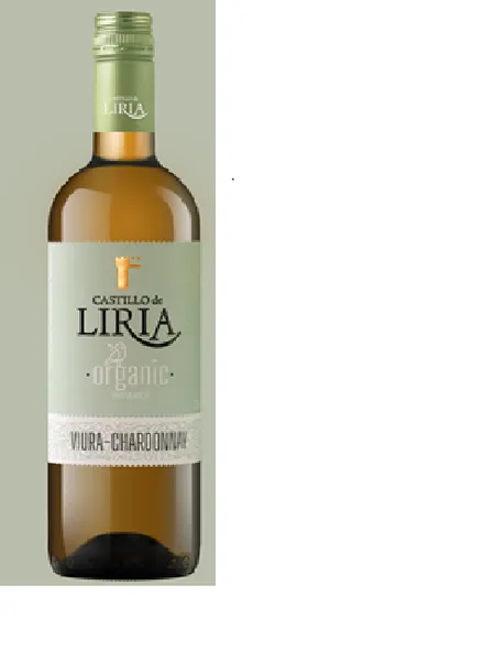 Baltvīns CASTILLO DE LIRIA Organico Blanco Viura Chardonnay, sauss, 11%-12%, 0.75l