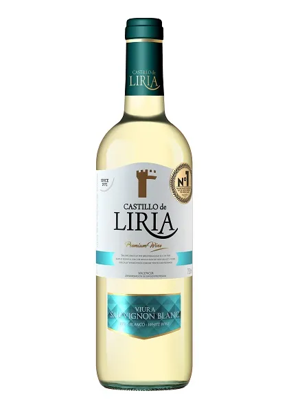 Baltvīns CASTILLO DE LIRIA, sauss, 11,5%, 0.75 l
