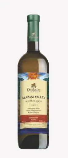 Baltvīns DUGLADZE Alazani Valley, pussalds, 11,5%, 0.75l