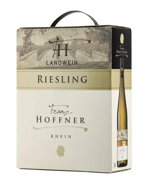 Baltvīns FRANZ HOFFNER Riesling, pussalds, 8.5%, BIB, 3 l