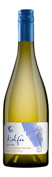 Baltvīns KALFU Kuda Chardonnay, pussauss, 13-13.5%, 0.75l