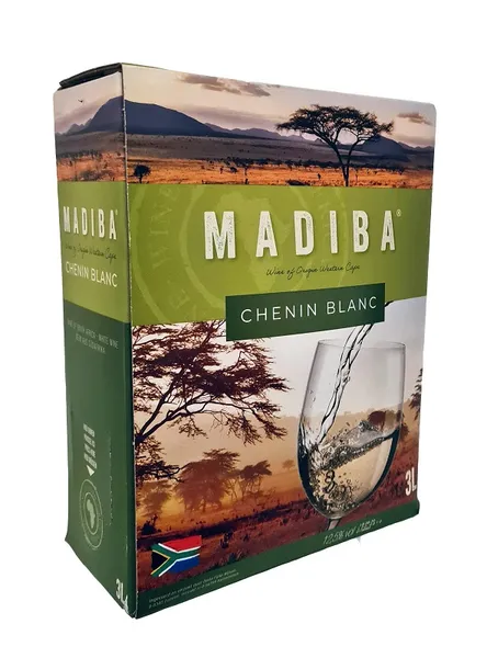 Baltvīns MADIBA Chenin blanc, sauss, 12,5%-13,5%, BIB, 3l