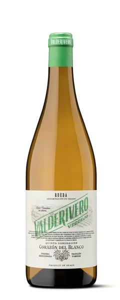 Baltvīns MARQUES DEL ATRIO Valderivero Verdejo, pussauss, 13%, 0.75l