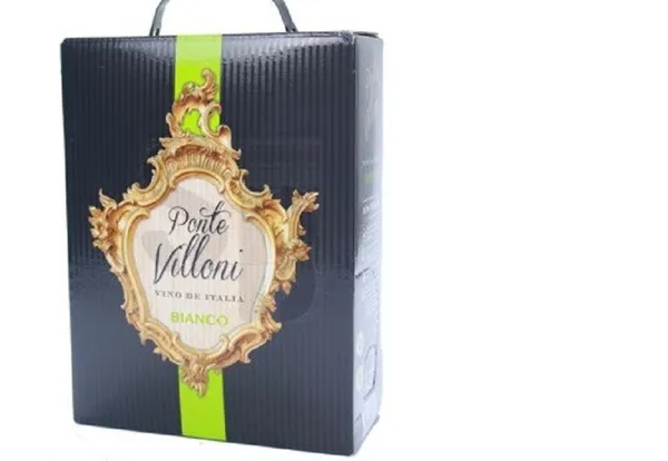 Baltvīns PONTE VILLONI Blanco, sauss, 11,5%, BIB, 3l
