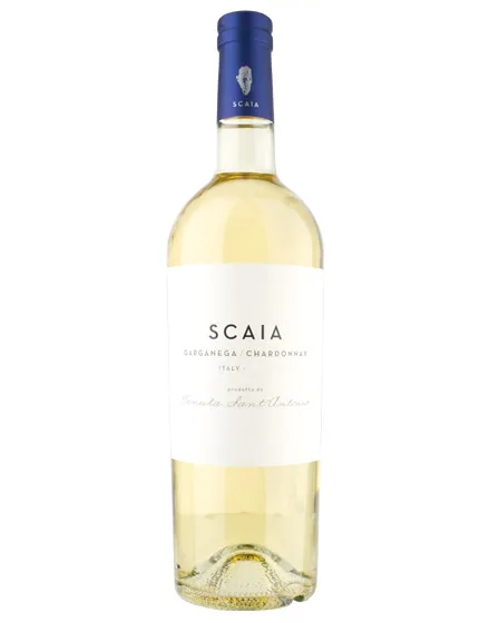 Baltvīns SCAIA Tenuta Sant'Antonio Garganega Chardonnay, pussauss, 13%, 0.75l
