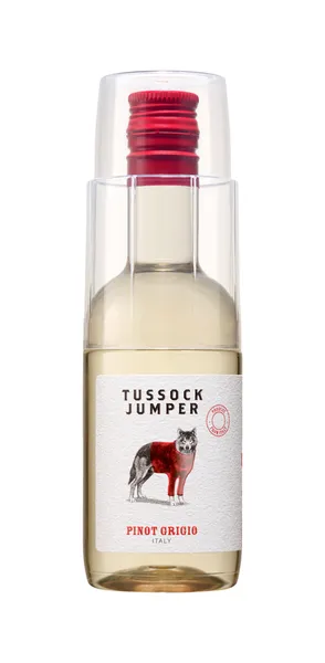 Baltvīns TUSSOCK JUMPER Pinot Grigio, sauss, 11,5%-12%, 0.187l
