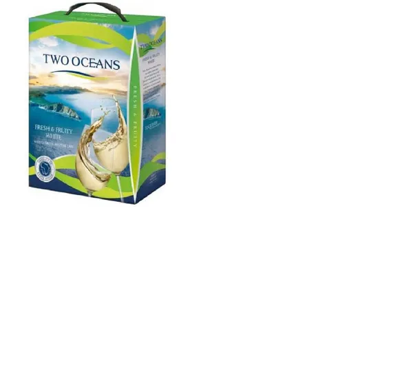 Baltvīns TWO OCEANS Fresh&Fruity, 11,5%, BIB, 3l