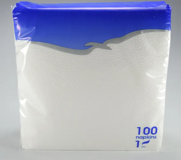 Bāra salvetes LENEK, baltas, 33x33cm, 1 sl., 100gab