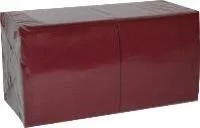 Bāra salvetes LENEK bordo, 24x24, 1 sl.,  400gab