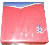 Bāra salvetes LENEK bordo, 24x24cm, 2 sl., 75gab