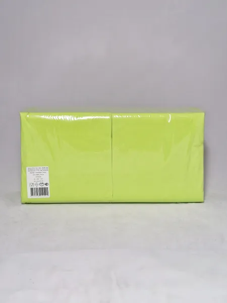 Bāra salvetes LENEK, citronu, 33x33cm, 3 sl., 250gab