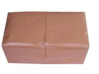 Bāra salvetes LENEK, persiku, 24x24cm, 1 sl., 400gab