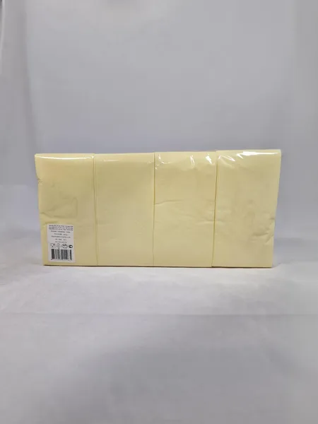 Bāra salvetes LENEK, šampaņas, 33x33cm, 2 sl., 1/8, 250gab