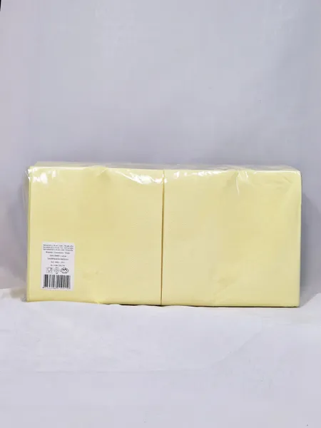 Bāra salvetes LENEK, šampaņas, 33x33cm, 3 sl., 250gab