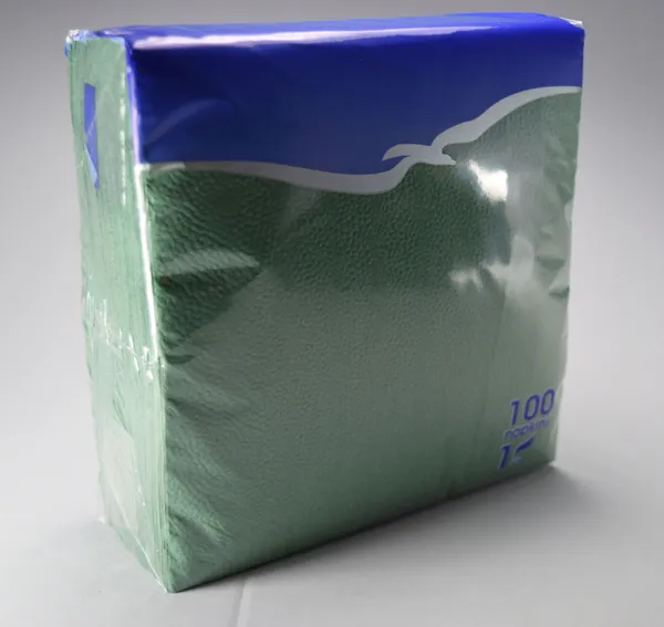 Bāra salvetes LENEK, zaļas, 33x33cm, 1 sl., 100gab