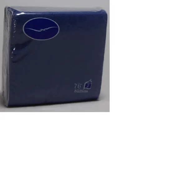 Bāra salvetes LENEK zilas, 24x24cm, 2 sl., 75gab