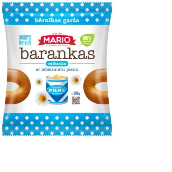 Barankas Mario ar iebiezināto pienu 300g