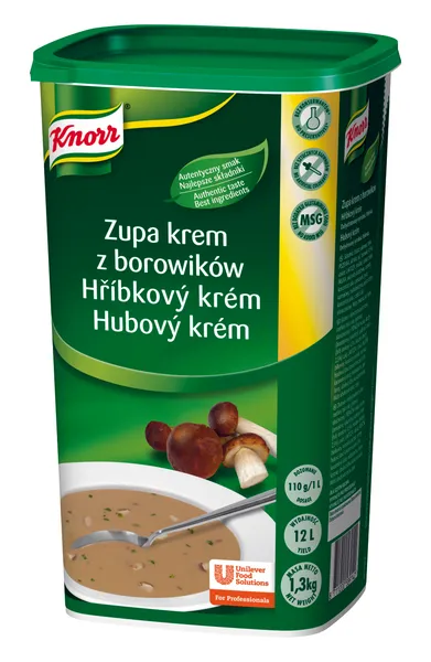 Baraviku krēmzupa KNORR, sausā veidā, 1.3kg