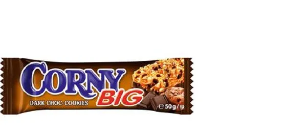 Musli batoniņš CORNY Big šokolades-cepumu 50g