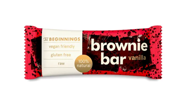 Batoniņš The BEGINNINGS Braunijs vaniļas, 40g