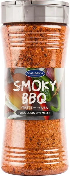 BBQ garšvielu maisījums ar dūmu aromātu 300g,  Santa Maria