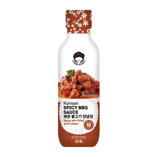 BBQ mērce AJUMMA REPUBLIC, asā, 250ml