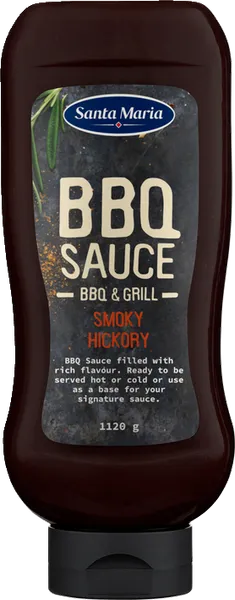 BBQ mērce ar dūmu aromātu 1120g, Santa Maria