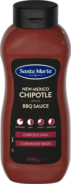 BBQ mērce Ņūmeksikas čipotles 1090g, Santa Maria