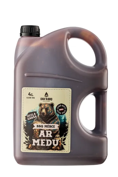 BBQ mērce OAK'A BBQ, ar Medu, 5.25kg