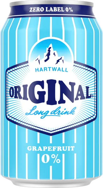 Bezalkoholiskais kokteilis HARTWALL Original Grapefruit, bundžā, 0.33l (DEP)