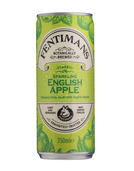 Bezalkoholisks dzēriens FENTIMANS Premium English Apple, bundžā, 0.25l (DEP)