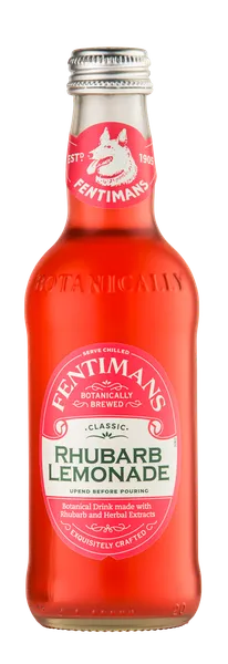Bezalkoholisks dzēriens FENTIMANS Premium Rhubarb, stiklā, 0.275l (DEP)