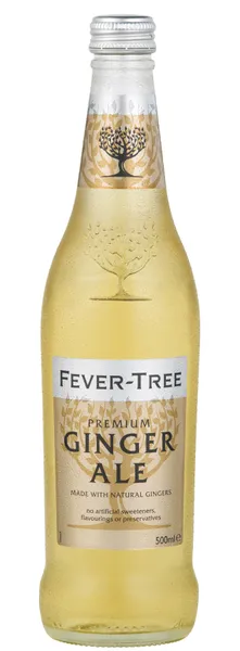 Bezalkoholisks dzēriens FEVER TREE Ginger Ale, stiklā, 0.5l (DEP)