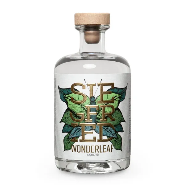 Bezalkoholisks džins SIEGFRIED Wonderleaf, 0%, 0.5l (DEP)