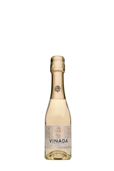 Bezalkoholisks dzirkstošais vīns VINADA Amazing Airen Gold mini 200ml [24] DEP