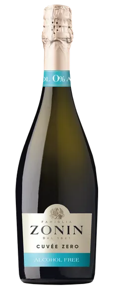 Bezalkoholisks dzirkstošais vīns ZONIN Cuvee Zero, 0.75l (DEP)