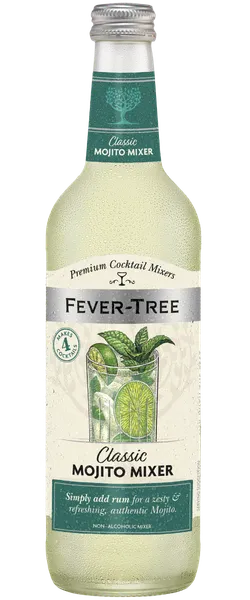 Bezalkoholisks kokteilis FEVER TREE Mojito Mix, stiklā, 0.5l (DEP)