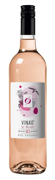 Bezalkoholisks rozā vīns VINA'0, BIO, 0.75l(DEP)
