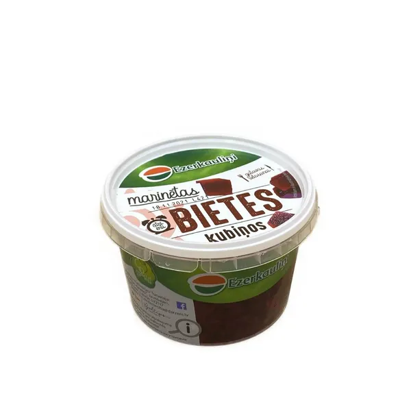 Bietes kubiņos - marinētas , 450g, gab