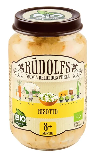Biezenis RŪDOLFS BIO Risotto, no 8 mēn., 190g