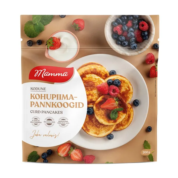 Biezpiena pankūkas MAMMA, 200g