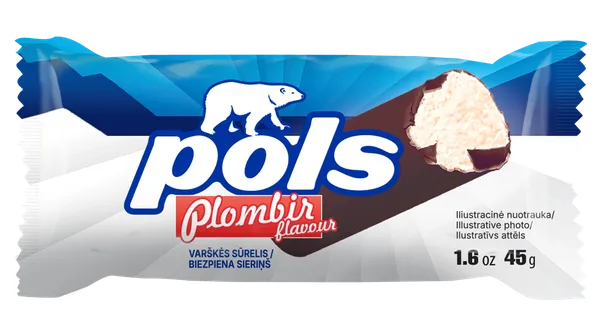 Biezpiena sieriņš POLS, plombīra, 45g
